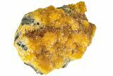 Intense Orange Calcite Crystal Cluster - Poland #228289-2